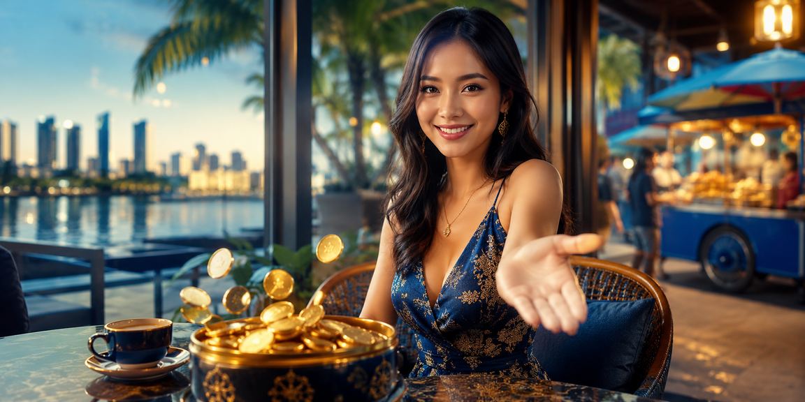 Pengguna martoto menikmati bonus cashback sambil bersantai