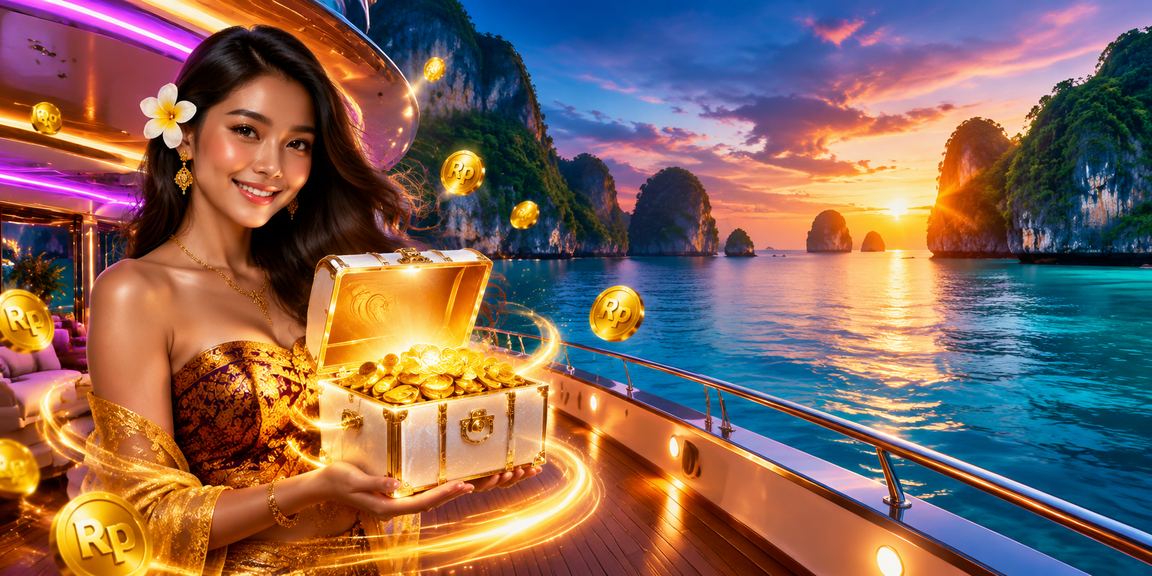 Meja casino live dengan lampu neon biru yang khas dan dealer profesional
